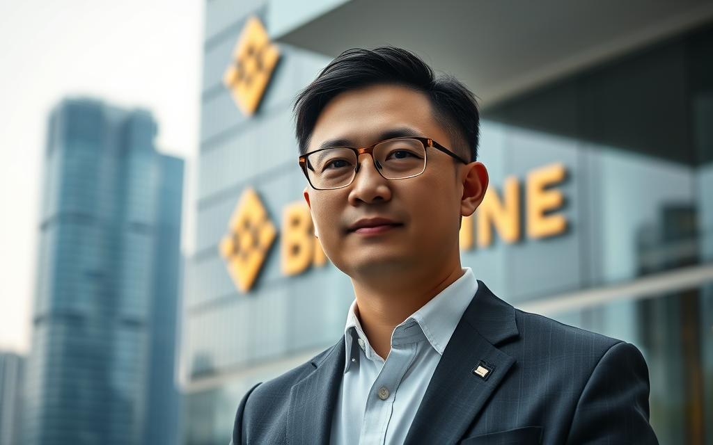 Changpeng Zhao and Binance